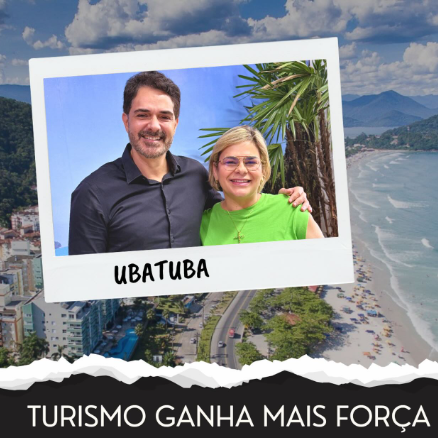 Ortiz Junior em ação de turismo no Litoral Norte de São Paulo
